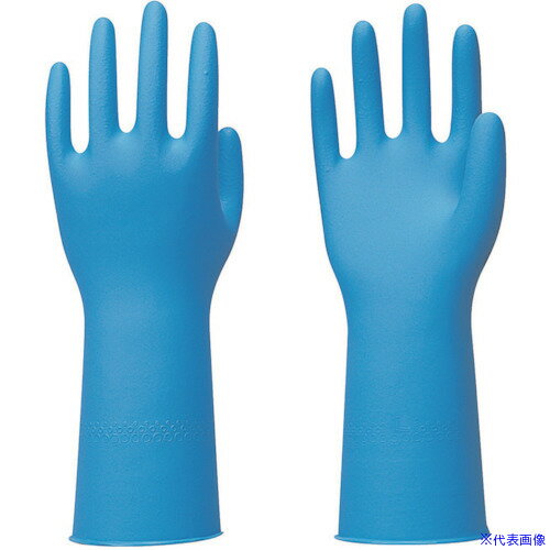 ■トワロン ニトリルゴム手袋 ニューニトリルサーチ L (10双入) 528L(4204492)