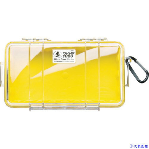 ■PELICAN マイクロケース 1060 黄 238×141×67 1060Y(4205197)