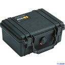 ■PELICAN スモールケース 1150 黒 240×198×109 1150BK(4205308)