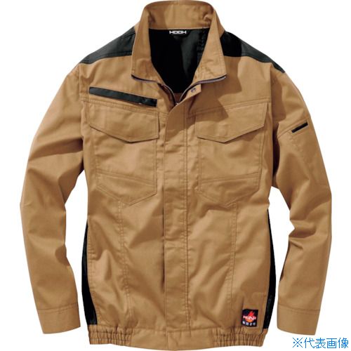 ■HOOH 難燃ブルゾン L キャメル V4202L74(4206905)