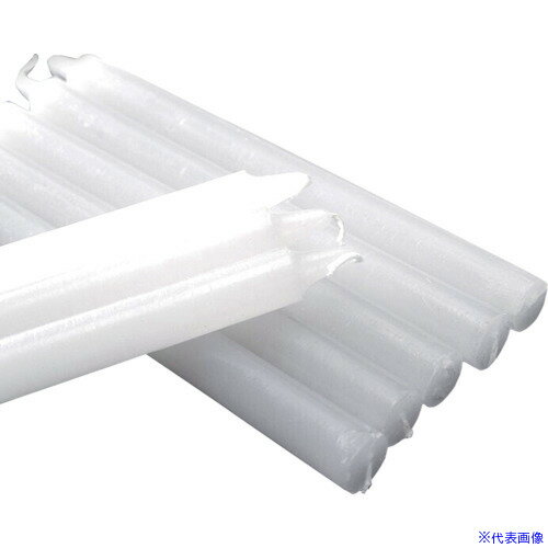 ■セーフラン ホワイトローソク 8本セット J2466(4211526)[送料別途見積り][法人・事業所限定][外直送]