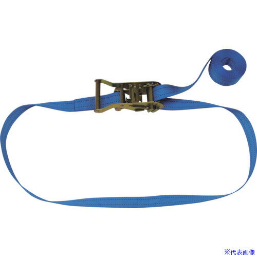 ■TESAC ラッシングベルト(ベルト荷締機)ラチェットバックル式エンドレスタイプ R20N040000A(4214072)