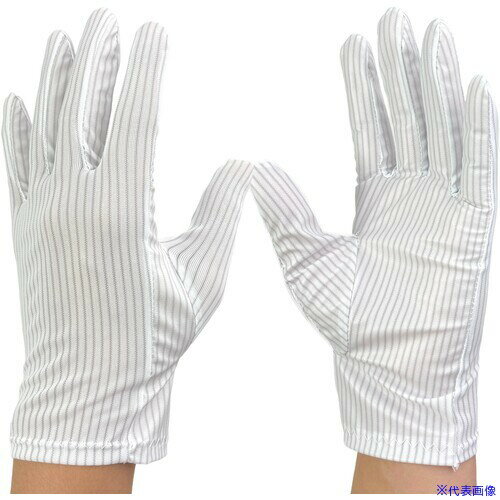 ■WINCESS 防塵手袋 制電タイプ Mサイズ(10双入) 4048PUM(4216556)[送料別途お見積り][法人限定][掲外取..