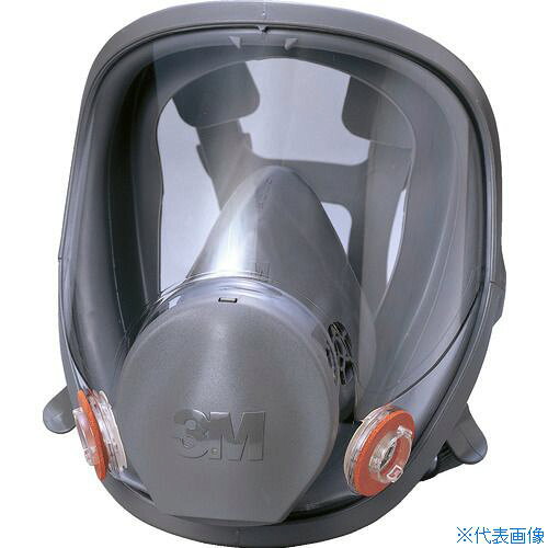 ■3M 防毒マスク全面形面体 6000F Mサイズ 6000FM(4223845)