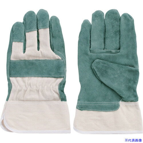 ■富士グローブ 牛床革手袋 オイル88 オイル甲帆布 5313(4227140)