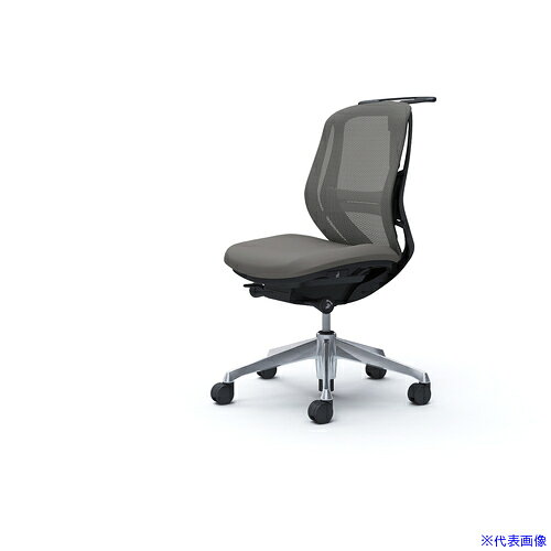 ■OKAMURA シルフィー 肘なし 背メッシュ ロー ブラックボディ ハンガー有 ランバー有 アルミ脚 C632BSFMR2(4270731)[送料別途お見積り][法人限定][外直送]