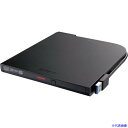 ■BUFFALO USB3.2(Gen1)ポータブルDVDドライブ Type-Cケーブル/再生・書込みソフト添付 DVSMPTC8U3BKB(4284238)