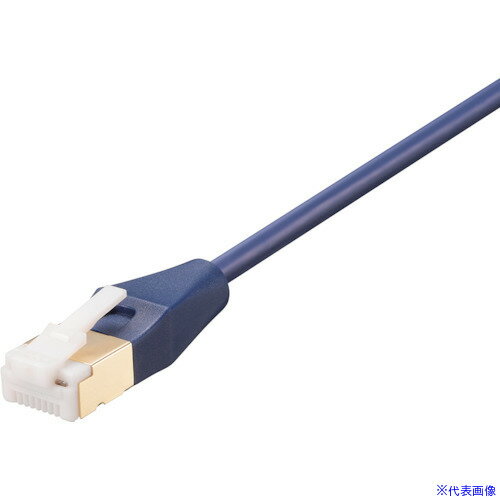 オレンジブック トラスコ中山　TRUSCOBUFFALO ツメ折れないCat8 LANケーブル スリム 1m ブルー 〔品番:BL8TS10BL〕[ 注番:4284248]特長●カテゴリー8対応、伝送帯域2000MHzをクリア ●40ギガイーサネットに対応 ●エイリアンクロストークを防ぐ二重シールド採用 ●ノイズを外へ逃がすドレインワイヤー入り ●取り回しのしやすいスリムケーブル 仕様●色：ブルー●カテゴリ種類：カテゴリ8●プラグタイプ：RJ-45コネクター●ケーブル色：ブルー●ケーブル長(m)：1仕様2材質/仕上セット内容/付属品注意原産国（名称）非公開JANコード4950190376989本体質量30gオレンジブック トラスコ中山　TRUSCOBUFFALO ツメ折れないCat8 LANケーブル スリム 1m ブルー 〔品番:BL8TS10BL〕[注番:4284248][本体質量：30g]《包装時基本サイズ：155×95×20》〔包装時質量：35g〕分類》電子機器》電設配線部品》LANケーブル☆納期情報：メーカー取り寄品（弊社より発送）