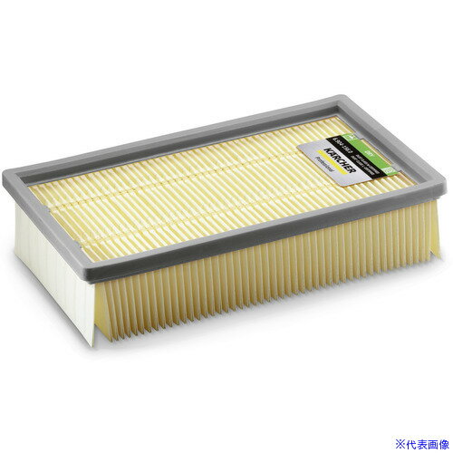 ■KARCHER バキュームクリーナー用アクセサリー エコフィルター 6.904156.0(4285613)[送料別途お見積り]..