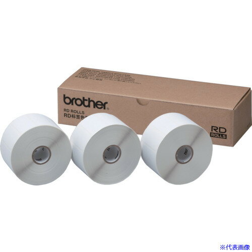 ■ブラザー RDロール(TDシリーズ用) プレカット紙テープ 幅51mm×長さ26mm RDS05J1(4285976)