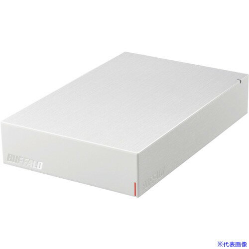 ■BUFFALO USB3.2(Gen.1)対応外付けHDD 1TB ホワイト HDLE1U3WB(4287384)