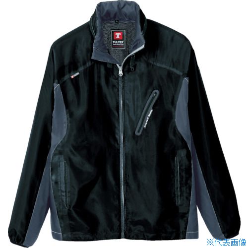 ■アイトス フードインジャケット ブラック LL 10301110LL(4321502)