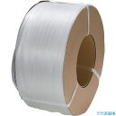 ■TRUSCO 自動梱包器用PPバンド幅15.5mmX長さ2500m 透明 GPP15558TM(4329597)