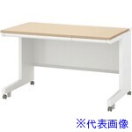 ■ウチダ SCAENA H700/平デスク キャスター脚 SKC086H OW/LF 51174133(4330174)[送料別途お見積り][法人限定][外直送]