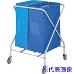 ■ウチダ ダストカート2型(専用袋付き 64100032(4331593)[送料別途お見積り][法人限定][外直送](3)