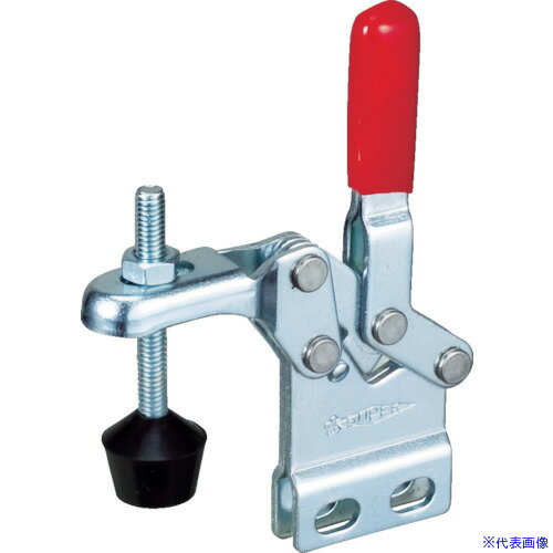 ■スーパー 下方押え型トグルクランプ(垂直ハンドル式) 全長:75mm 締付力:0.3kN TD09S(4348745)