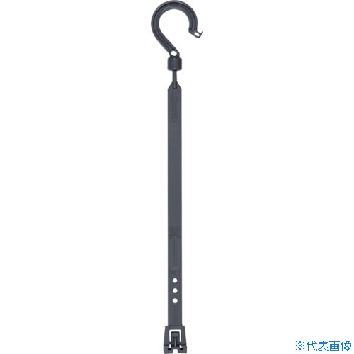 ■NICHIDO 万能フッカー 300mm 丸フック付 【グレー】 BH300SHGY(4349570)