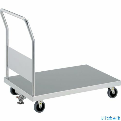  TRUSCO �R�ۃX�e�����X�V��� 1200X750 ��100 �ѓd�h�~U�ԗ� �X�g�b�p�t KAS1100TBUS(4354822)[�@�l����][������]