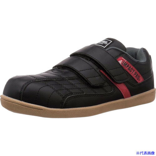 ■IMPACTPRO セーフティーマジックシューズ ブラック 26.0 T9103BK26.0(4360683)