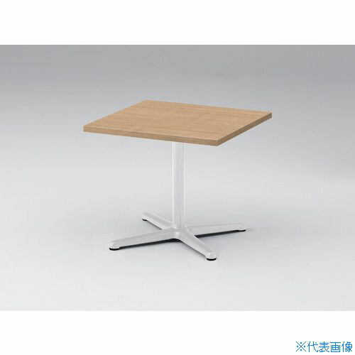 オレンジブック トラスコ中山　TRUSCOITOKI ノットワーク カフェローテーブル角型 天板トリニティオークライト 脚ホワイト 〔品番:TLL0665JWD〕[ 注番:4361313]特長●knot Workは、人と人、アイデアとアイデ...