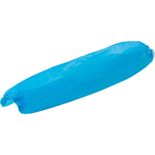 ■TRUSCO ポリエチレン使い捨て腕カバー25双入 フリーサイズ ブルー TACPEB(4369076)