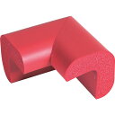 ■TRUSCO 安心クッションコーナー用 大 レッド TAC17(4377095)