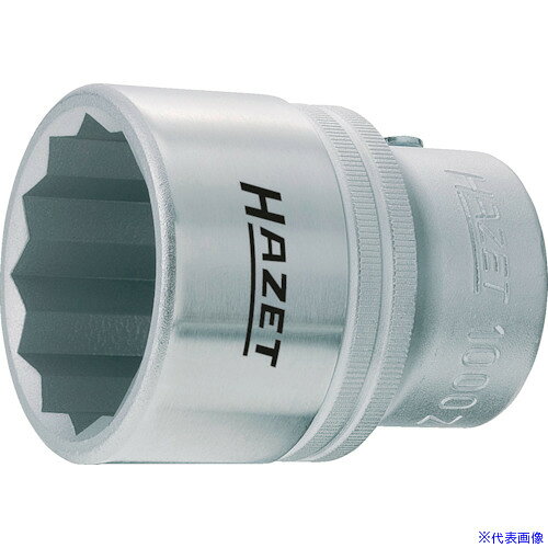 ■HAZET ソケットレンチ(12角タイプ・差込角19mm・対辺30mm) 1000Z30(4392299)