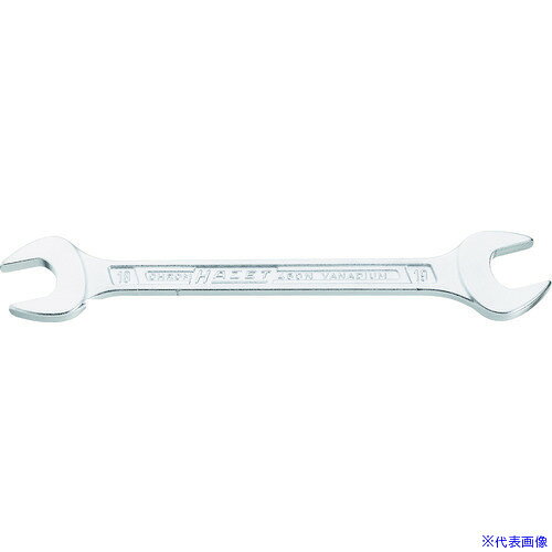 オレンジブック トラスコ中山　TRUSCOHAZET 両口スパナ 18X19mm 〔品番:450N18X19〕[ 注番:4392990]特長●スリムデザインですが、強靭さを追及し力が掛けやすいダブルT構造のハンドルで、ハードな使用が可能です。●梨地仕上げですので、油などによる手の滑りを防ぎます。用途●産業機械・自動車・建設機械整備など。仕様●二面幅寸法(mm)：18×19●全長(mm)：221.2●頭部厚さ(mm)：6.7仕様2材質/仕上●クロムバナジウム鋼●表面処理：ニッケルクロムメッキセット内容/付属品注意原産国（名称）ドイツJANコード4000896020485本体質量140gオレンジブック トラスコ中山　TRUSCOHAZET 両口スパナ 18X19mm 〔品番:450N18X19〕[注番:4392990][本体質量：140g]《包装時基本サイズ：64×221×26》〔包装時質量：148g〕分類》手作業工具》レンチ・スパナ・プーラー》スパナ☆納期情報：仕入れ先通常在庫品 (欠品の場合有り)