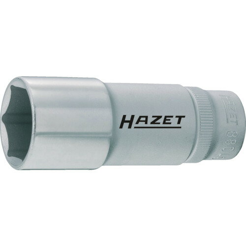 ■HAZET ディープソケットレンチ(6角タイプ・差込角9.5mm・対辺12mm) 880LG12(4395069)