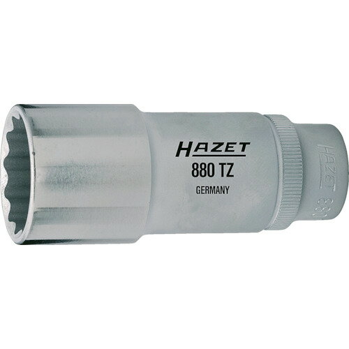■HAZET ディープソケットレンチ(12角タイプ・差込角9.5mm・対辺18mm) 880TZ18(4395298)