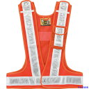 ■緑十字 多機能セーフティベスト 橙/白反射 多機能ベスト(橙/白) フリーサイズ ポケット4箇所付 238087(4413156)