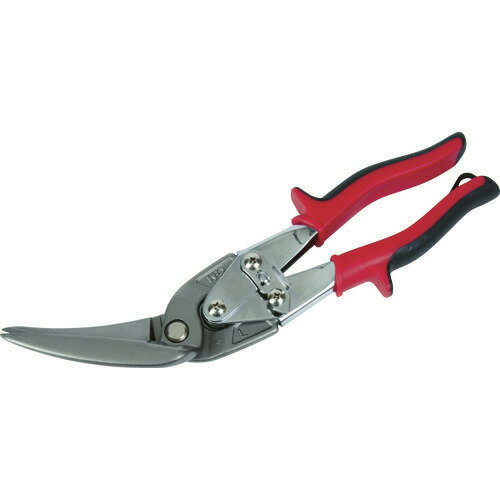 ■TRUSCO 万能金切ハサミ オフセットロングタイプ 左曲り 45度 TGH270FLL(4454014)