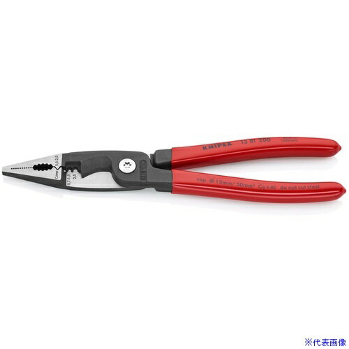 ■KNIPEX 多機能 エレクトロプライヤー プラスチックハンドル 1381200(4467264)