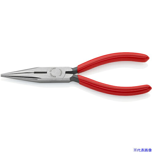 オレンジブック トラスコ中山　TRUSCOKNIPEX ラジオペンチ 160mm 〔品番:2501160〕[ 注番:4467469]特長●精密な電子部品をつかんだり、切断するのに最適です。●ヘッドの先端形状は半丸型です。●つかみ面には滑り止めの横スジが入っています。●サイドカッターでは中硬線、硬線を切断することができます。●入念な焼入れ処理が施されたカッター部の硬度は約HRC61です。仕様●全長(mm)：160●切断能力(mm)硬線：φ1.6●切断能力(mm)中硬線：φ2.5●落下防止用ひも取付穴：なし●圧着機能：無●先端形状(mm)E×F：3.0×2.5●口先の長さ(mm)：50●ジョイント部の幅(mm)：16.5●ジョイント部の厚さ(mm)：9●口先先端の幅(mm)：2.5●口先先端の厚さ(mm)：3.0仕様2●先端部ギザ付材質/仕上●焼き入れクロムバナジウム鋼セット内容/付属品注意原産国（名称）ドイツJANコード4003773033912本体質量115gオレンジブック トラスコ中山　TRUSCOKNIPEX ラジオペンチ 160mm 〔品番:2501160〕[注番:4467469][本体質量：115g]《包装時基本サイズ：167×58×19》〔包装時質量：162g〕分類》手作業工具》プライヤー・ニッパー・ピンセット》ラジオペンチ☆納期情報：仕入れ先通常在庫品 (欠品の場合有り)