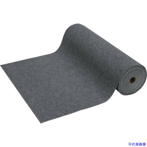 ■ワタナベ カーペット 吸着カーペットロールタイプ グレー 91cm×15m LPR305S15(4468574)[送料別途見積り][法人・事業所限定][掲外取寄](3)
