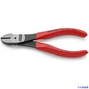 ■KNIPEX 強力型ニッパー プラスチックハンドル 140mm 7401140(4468767)