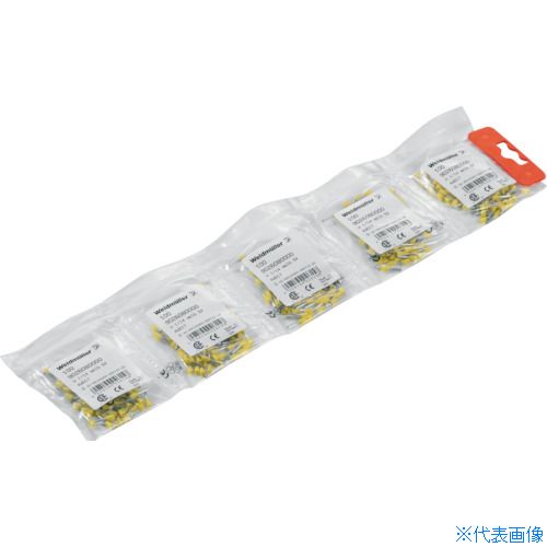 ■ワイドミュラー 絶縁カバー付圧着端子 H16.0/28 GN フェルール 0566000000(4495616)×100