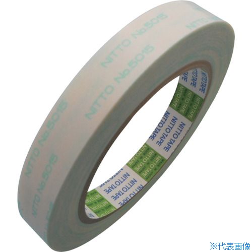 オレンジブック トラスコ中山　TRUSCO日東 多用途両面接着テープ No.5015 40mm×20m ホワイト 〔品番:501540〕[ 注番:4505676]特長●金属やプラスチックなどに強力に接着し、特に耐反発性にすぐれています。●UL969を取得しています。●多用途用両面接着テープです。用途●小さい力が継続的にかかる銘板・発泡体などの固定用。仕様●色：ホワイト●幅(mm)：40●長さ(m)：20●厚さ(mm)：0.12●テープカット条件：手で切断可能●粘着力(N/10mm)：8●使用温度範囲(℃)：0℃〜60℃仕様2材質/仕上●基材：不織布●粘着剤：アクリル系セット内容/付属品注意原産国（名称）日本JANコード本体質量222gオレンジブック トラスコ中山　TRUSCO日東 多用途両面接着テープ No.5015 40mm×20m ホワイト 〔品番:501540〕[注番:4505676][本体質量：222g]分類》梱包用品》テープ用品》汎用両面テープ☆納期情報：メーカー取り寄品（弊社より発送）