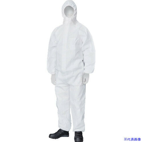 オレンジブック トラスコ中山　TRUSCO日光物産 保護服 プロツール P1410 4L 〔品番:P14104L〕[ 注番:4516137]特長●高い通気性と優れた防じん性能を発揮します。●軽量で柔軟性に富んだ生地素材は快適な着心地を提供します。●便利なポケット付きです。●フード、袖口、裾部分はゴム入りで異物の侵入を防ぎます。●処分しやすいプラスチック製ファスナーを採用しています。用途●機械メンテナンス作業、軽度な粉じん作業、塗装作業、清掃などに。仕様●色：ホワイト●サイズ：4L●適合身長(cm)：188〜194●適合胸囲(cm)：116〜124●タイプ：つなぎ服仕様2●使い捨てタイプ●3層構造のSMS生地●帯電防止加工●左胸、右腰後にポケット付き●テープ付ファスナーカバー●フード、袖口、裾部分はゴム入り材質/仕上●ポリプロピレンセット内容/付属品注意●使用後は各地方自治体の規則に従い処分して下さい。●画像に掲載されているゴーグル、マスク、手袋、シューズカバーなどの付属品は含みません。原産国（名称）中国JANコード4520367410053本体質量212gオレンジブック トラスコ中山　TRUSCO日光物産 保護服 プロツール P1410 4L 〔品番:P14104L〕[注番:4516137][本体質量：212g]《包装時基本サイズ：340×230×30》〔包装時質量：212g〕分類》保護具》保護服・防護服》使い捨て保護服☆納期情報：仕入れ先通常在庫品 (欠品の場合有り)