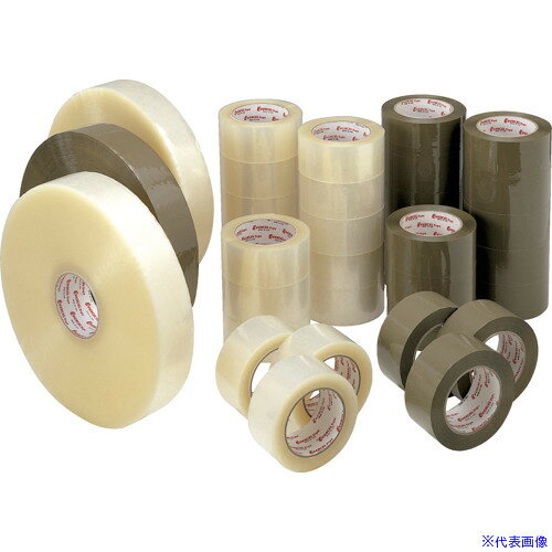 ■積水 エバーセルOPPテープNO.835NEV 38×100 シュリンク包装 茶 P40XB02(4519271)×60[送料別途お見積り..