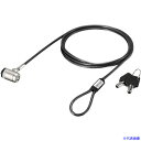 ■BUFFALO シリンダー ワイヤーロック マスターキー対応 BLC04M(4520903)