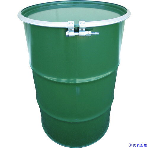 オレンジブック トラスコ中山　TRUSCOJFE 鋼製ドラム缶 オープンタイプ ボルトバンド式 200L 〔品番:KD200BST〕[ 注番:4528794]特長●粉体・固体内容物用のオープンタイプです。●外装色はグリーン色が標準です。●KD−200BSTはJESCO指定容器で、PCB廃棄物の保管・運搬に最適です。また固体用UN標示可能です。●一般的なドラム缶で、もっとも多く使われています。●経済的な価格で、1本からでも購入できます。仕様●容量(L)：200●色：グリーン●内径(mm)：566●高さ(mm)：890●板厚(mm)：1.2●外径(mm)：最大620●外高(mm)：880仕様2●JIS Z1600規格準拠品(200Lのみ)●オープンタイプ●ボルトバンド式材質/仕上●冷延鋼板(SPCC)セット内容/付属品注意原産国（名称）日本JANコード本体質量23kgオレンジブック トラスコ中山　TRUSCOJFE 鋼製ドラム缶 オープンタイプ ボルトバンド式 200L 〔品番:KD200BST〕[注番:4528794][本体質量：23kg]《包装時基本サイズ：610×610×895》〔包装時質量：23kg〕分類》研究用品》ボトル・容器》ドラム缶☆納期情報：メーカー直送品（送料元払い）【法人限定＝会社名ご記入お願い致します。】 ※北海道・沖縄・離島は運賃別途商品も含む