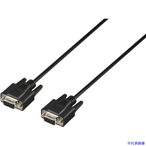 ■バッファロー RS-232Cケーブル 9pin リバース 1.5m BRSR15BK(4538123)[送料別途見積り][法人・事業所限定][掲外取寄]