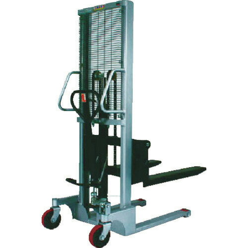 ■TRUSCO コゾウスタッカー1000kg(足踏み油圧式)H85−1600 TPAHL1016(4538200)[送料別途お見積り][法人限..