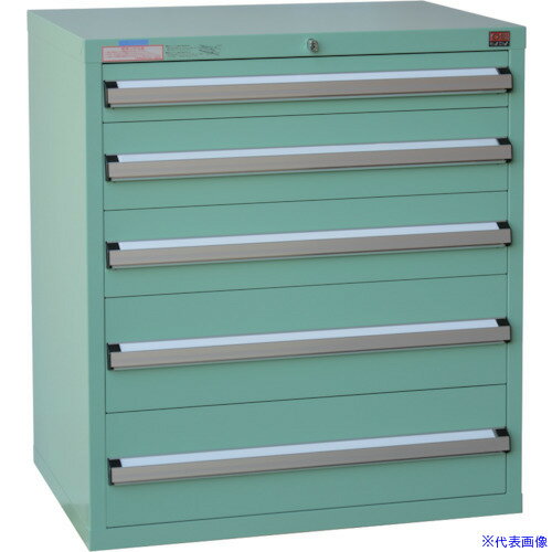 ■OS 中量キャビネット(7型) 間口793×奥行557×高さ881mm最大積載量800kg 7803(4571622)[法人限定][直送元]