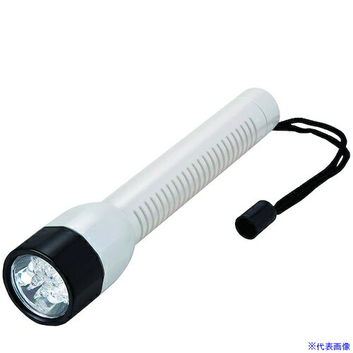 ■YAZAWA 6LEDフラッシュライト LL38PW(4574260)[送料別途見積り][法人・事業所限定][掲外取寄]