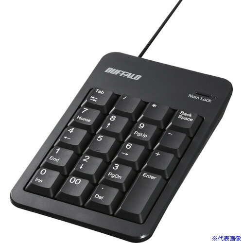��BUFFALO ͭ���ƥ󥭡� ���ݻ��͡�Tab�����դ� �֥�å� BSTK120BK(4574675)