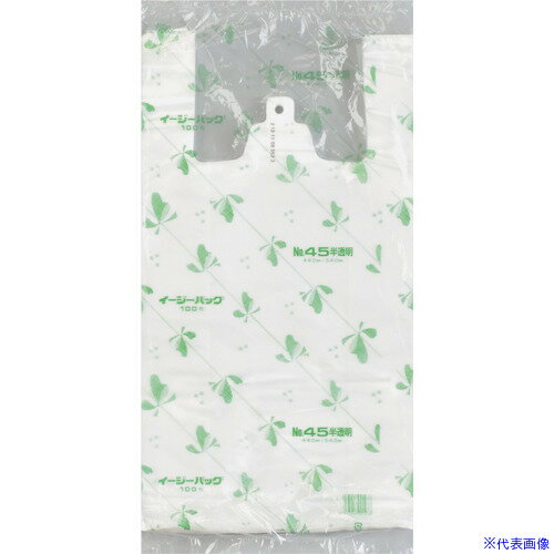 オレンジブック トラスコ中山　TRUSCO福助 イージーバッグ 関西 半透明タイプ No.45 100枚入 〔品番:0470244〕[ 注番:4586853]特長●半透明で中身が見えるタイプです。用途●持ち帰り袋に。●ゴミ袋仕様●縦(mm)：540●横(mm)：440●厚さ(mm)：0.019仕様2材質/仕上セット内容/付属品注意原産国（名称）日本JANコード4977017901438本体質量730gオレンジブック トラスコ中山　TRUSCO福助 イージーバッグ 関西 半透明タイプ No.45 100枚入 〔品番:0470244〕[注番:4586853][本体質量：730g]分類》清掃・衛生用品》清掃用品》ゴミ袋☆納期情報：メーカー取り寄品（弊社より発送）