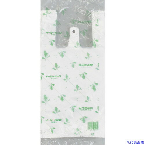 ■福助 イージーバッグ 関西 半透明タイプ No.35 100枚入 0470228(4586876)×10[送料別途お見積り][法人限定][掲外取寄]