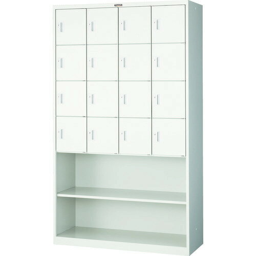 ■TRUSCO 小物入れロッカー4列タイプ SVP16AAW(4627083)[法人限定][直送元]